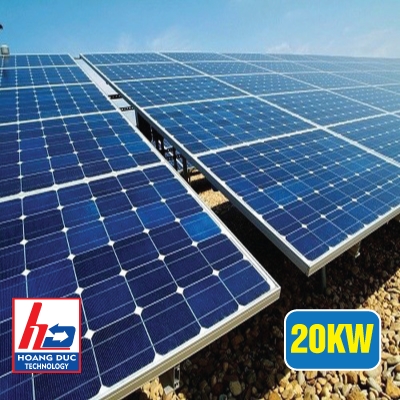 Điện năng lượng mặt trời hòa lưới cho hộ gia đình 20KW
